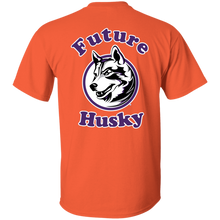 Load image into Gallery viewer, Husky in training G500B Gildan Youth 5.3 oz 100% Cotton T-Shirt