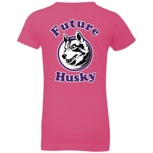 Load image into Gallery viewer, Husky in training NL3710 Next Level Girls' Princess T-Shirt