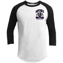 Load image into Gallery viewer, Wrestling-Purple-text YT200 Sport-Tek Youth Sporty T-Shirt