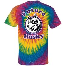 Load image into Gallery viewer, Husky in training CD100Y Youth Tie Dye T-Shirt