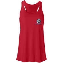 Load image into Gallery viewer, logo_outline B8800 Bella + Canvas Flowy Racerback Tank