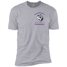 Load image into Gallery viewer, logo_outline_purple_text NL3310 Next Level Boys' Cotton T-Shirt