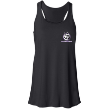 Load image into Gallery viewer, logo_outline B8800 Bella + Canvas Flowy Racerback Tank