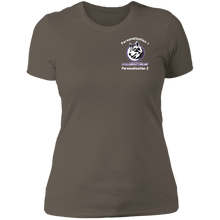 Load image into Gallery viewer, logo_outline_white_text NL3900 Next Level Ladies' Boyfriend T-Shirt