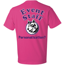 Load image into Gallery viewer, Generic_Event_Staff-purple-personalize_no_husky_text 980 Anvil Lightweight T-Shirt 4.5 oz