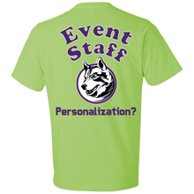 Load image into Gallery viewer, Generic_Event_Staff-purple-personalize_no_husky_text 980 Anvil Lightweight T-Shirt 4.5 oz
