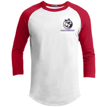 Load image into Gallery viewer, logo_outline_white_text YT200 Sport-Tek Youth Sporty T-Shirt