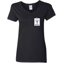 Load image into Gallery viewer, G500VL Gildan Ladies' 5.3 oz. V-Neck T-Shirt event
