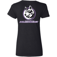 Load image into Gallery viewer, G500VL Gildan Ladies' 5.3 oz. V-Neck T-Shirt