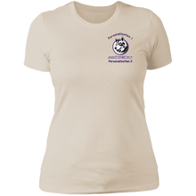 Load image into Gallery viewer, logo_outline_purple_text NL3900 Next Level Ladies' Boyfriend T-Shirt