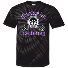 Load image into Gallery viewer, Husky in training CD100Y Youth Tie Dye T-Shirt