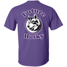 Load image into Gallery viewer, Husky in training G500B Gildan Youth 5.3 oz 100% Cotton T-Shirt