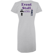 Load image into Gallery viewer, 3522 LAT Ladies' V-Neck Fine Jersey Cover-Up event