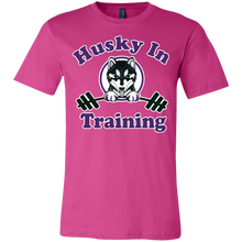 Load image into Gallery viewer, Husky in training 3001Y Bella + Canvas Youth Jersey Short Sleeve T-Shirt