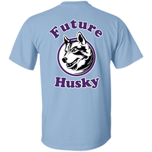Load image into Gallery viewer, Husky in training G500B Gildan Youth 5.3 oz 100% Cotton T-Shirt