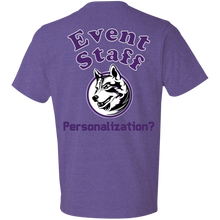 Load image into Gallery viewer, Generic_Event_Staff-purple-personalize_no_husky_text 980 Anvil Lightweight T-Shirt 4.5 oz