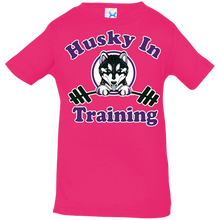 Load image into Gallery viewer, Husky in training 3322 Rabbit Skins Infant Jersey T-Shirt