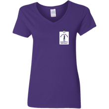 Load image into Gallery viewer, G500VL Gildan Ladies' 5.3 oz. V-Neck T-Shirt event