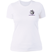 Load image into Gallery viewer, logo_outline_white_text NL3900 Next Level Ladies' Boyfriend T-Shirt