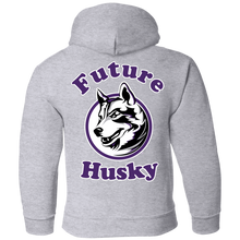Load image into Gallery viewer, Husky in training G185B Gildan Youth Pullover Hoodie