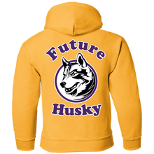 Load image into Gallery viewer, Husky in training G185B Gildan Youth Pullover Hoodie