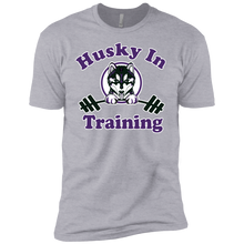 Load image into Gallery viewer, Husky in training NL3310 Next Level Boys' Cotton T-Shirt