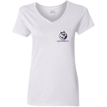 Load image into Gallery viewer, G500VL Gildan Ladies' 5.3 oz. V-Neck T-Shirt