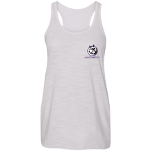 Load image into Gallery viewer, logo_outline B8800 Bella + Canvas Flowy Racerback Tank