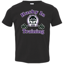 Load image into Gallery viewer, Husky in training 3321 Rabbit Skins Toddler Jersey T-Shirt