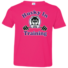 Load image into Gallery viewer, Husky in training 3321 Rabbit Skins Toddler Jersey T-Shirt