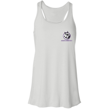 Load image into Gallery viewer, logo_outline B8800 Bella + Canvas Flowy Racerback Tank