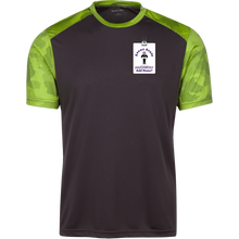 Load image into Gallery viewer, ST371 Sport-Tek CamoHex Colorblock T-Shirt event