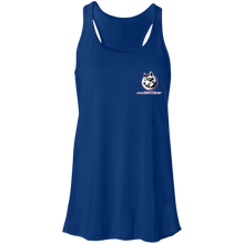 Load image into Gallery viewer, logo_outline B8800 Bella + Canvas Flowy Racerback Tank