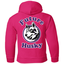 Load image into Gallery viewer, Husky in training G185B Gildan Youth Pullover Hoodie