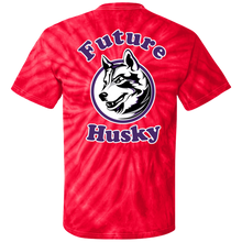 Load image into Gallery viewer, Husky in training CD100Y Youth Tie Dye T-Shirt