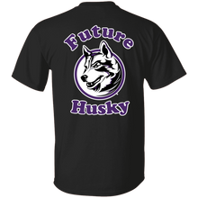 Load image into Gallery viewer, Husky in training G500B Gildan Youth 5.3 oz 100% Cotton T-Shirt