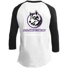 Load image into Gallery viewer, Logo with White Custom Text YT200 Sport-Tek Youth Sporty T-Shirt