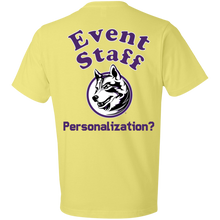 Load image into Gallery viewer, Generic_Event_Staff-purple-personalize_no_husky_text 980 Anvil Lightweight T-Shirt 4.5 oz