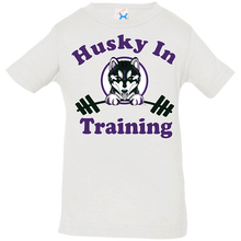 Load image into Gallery viewer, Husky in training 3322 Rabbit Skins Infant Jersey T-Shirt