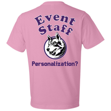 Load image into Gallery viewer, Generic_Event_Staff-purple-personalize_no_husky_text 980 Anvil Lightweight T-Shirt 4.5 oz