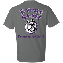 Load image into Gallery viewer, Generic_Event_Staff-purple-personalize_no_husky_text 980 Anvil Lightweight T-Shirt 4.5 oz