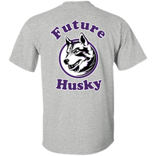 Load image into Gallery viewer, Husky in training G500B Gildan Youth 5.3 oz 100% Cotton T-Shirt