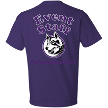 Load image into Gallery viewer, Generic_Event_Staff-purple-personalize_no_husky_text 980 Anvil Lightweight T-Shirt 4.5 oz