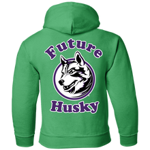 Load image into Gallery viewer, Husky in training G185B Gildan Youth Pullover Hoodie