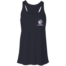 Load image into Gallery viewer, logo_outline B8800 Bella + Canvas Flowy Racerback Tank