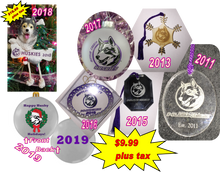 Load image into Gallery viewer, Christmas Ornaments - 2011 thru present (2012 & 2014 are sold out)