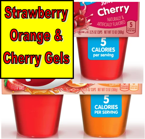 Snack Pack Gels W/ Spoon