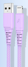 Load image into Gallery viewer, I-Phone USB Lightning Cable (Purple)