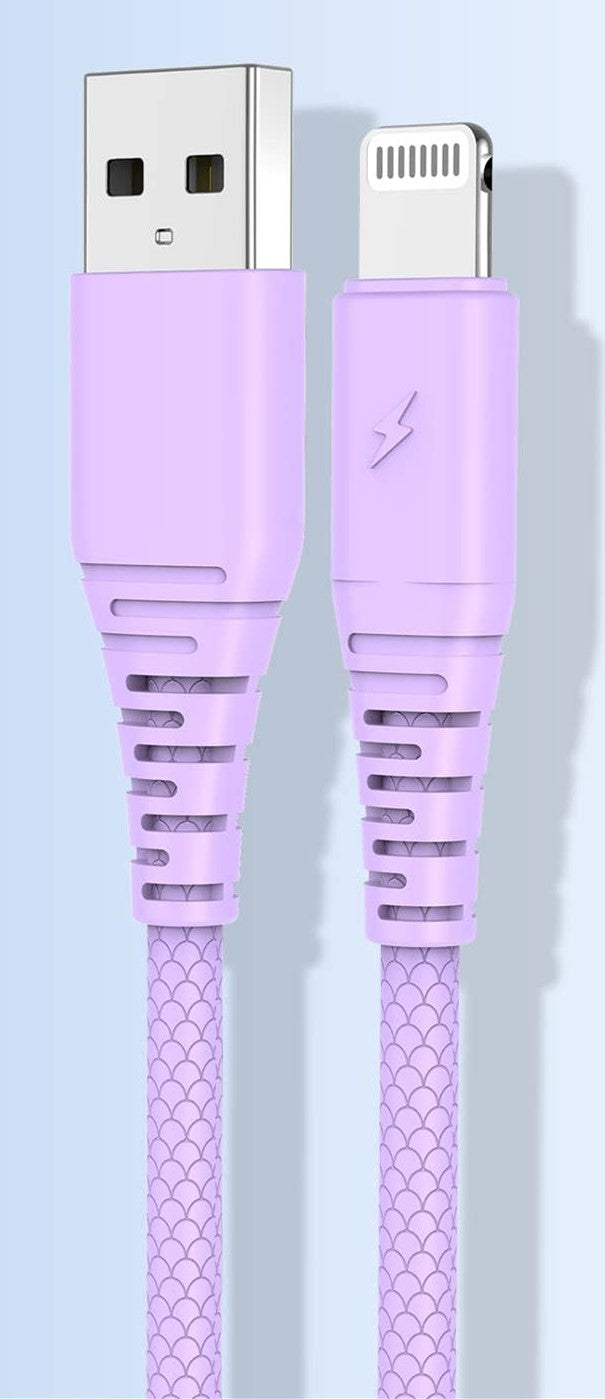 I-Phone USB Lightning Cable (Purple)