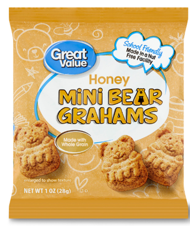 Mini Bear Honey Graham Cookies